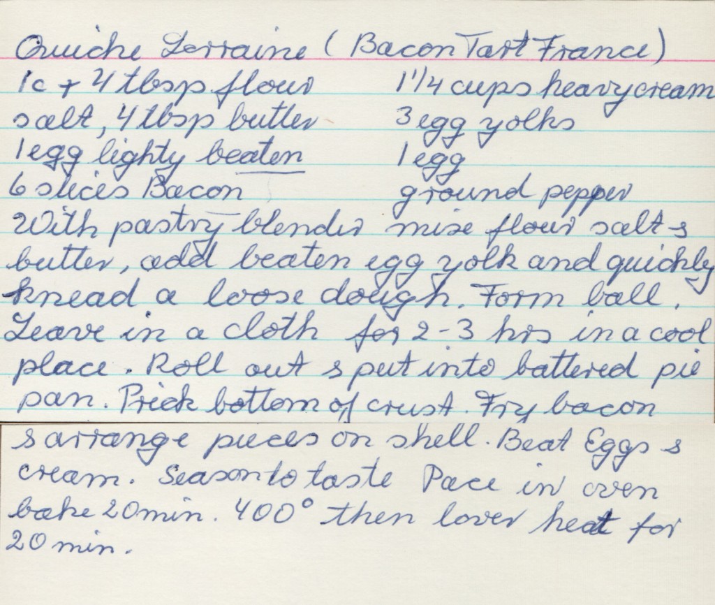 Quiche-recipe