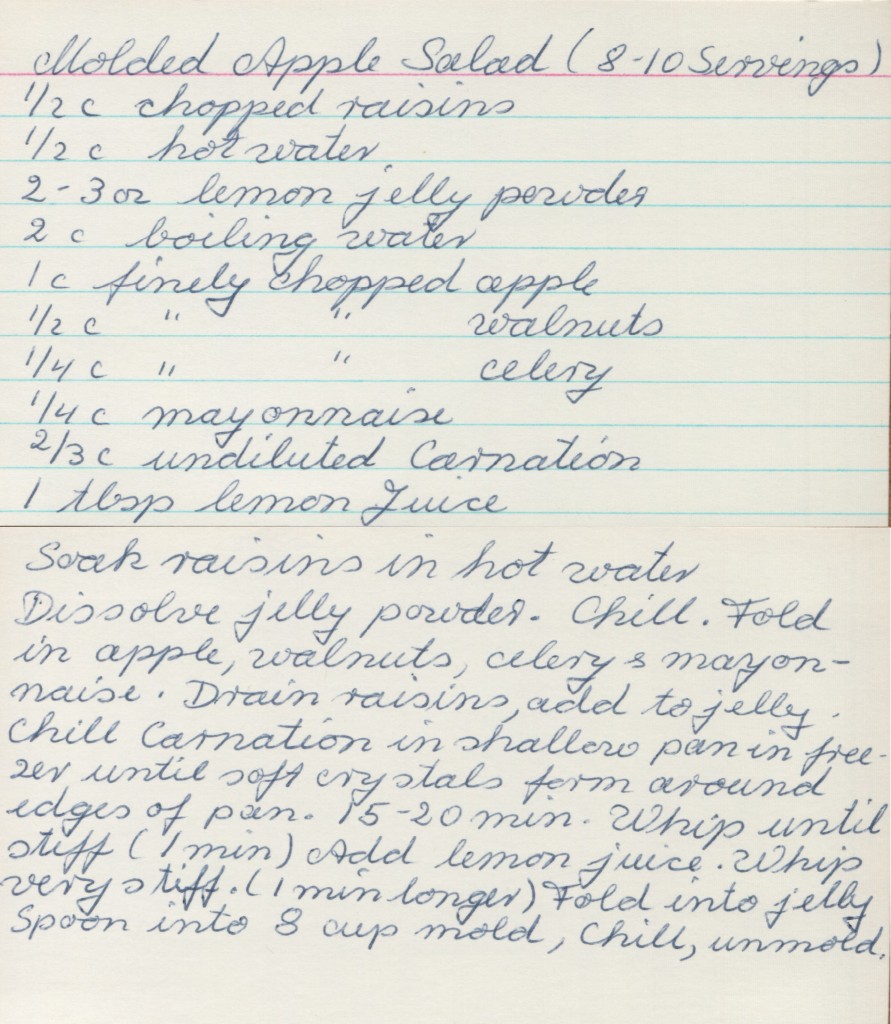 MoldedAppleSaladRecipe