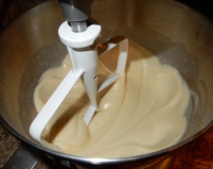 Nice smooth cake mix!